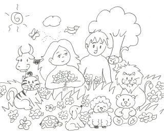 Раскраска мир глазами детей