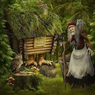 Леший эскиз