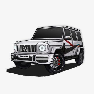 Гелендваген рисунок