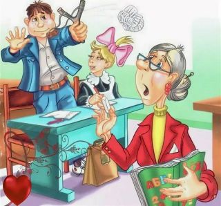 Школьные будни рисунок