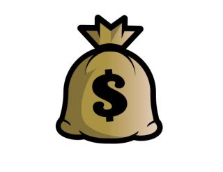 Мешок с деньгами рисунок