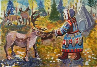 Рисунок ханты и манси
