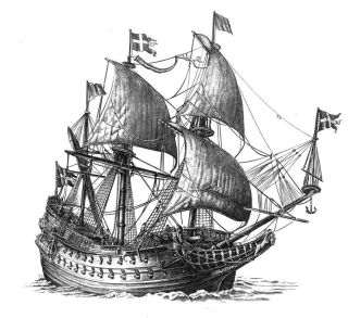 Каравелла рисунок