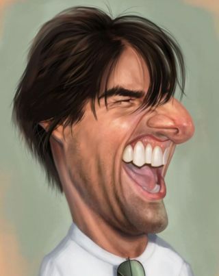 Смешное лицо рисунок