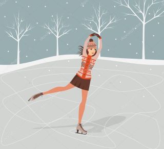 Рисунок на льду