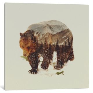 Рисунок медведь боком