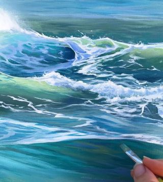 Океан рисунок для детей