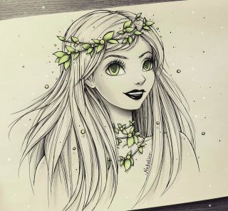 Мавка рисунок