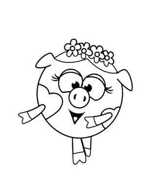 Легкие рисунки смешарики