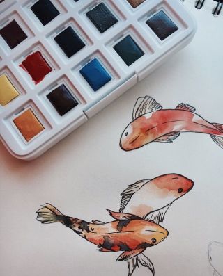 Рыба для срисовки