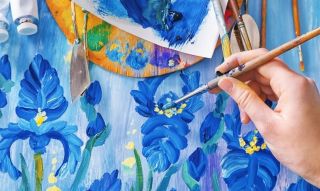 Рисунки акрилом для детей