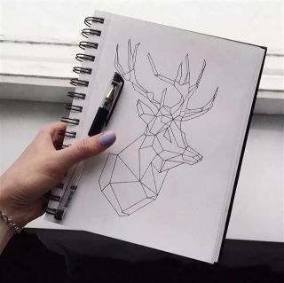 Рисунки в скетчбук