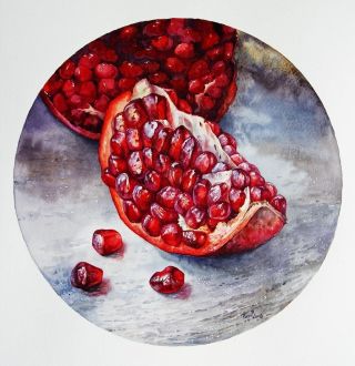 Гранат рисунок