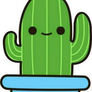 Кактус нарисованный