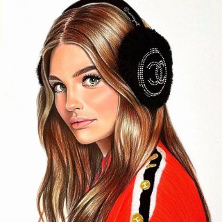 Елена прекрасная рисунок