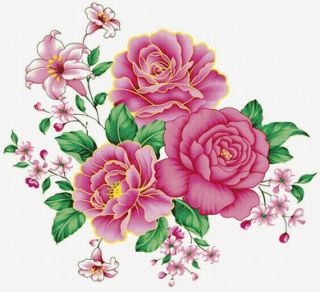 Рисунки букетов цветов