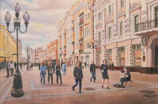 Арбат рисунок