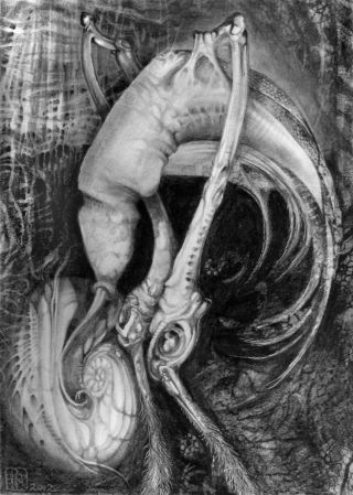 Иллюстрации гигер