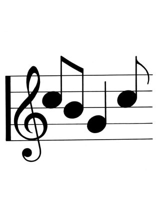 Ноты для срисовки