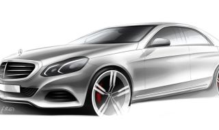 Нарисованный мерседес