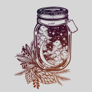 Банка рисунок