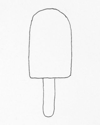 Эскимо раскраска