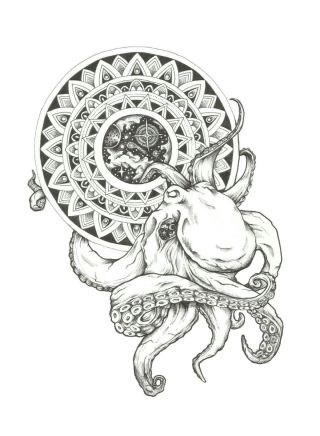 Лунница рисунок