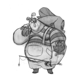 Отец герой рисунок