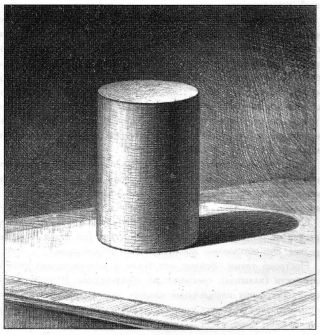 Эскиз цилиндра