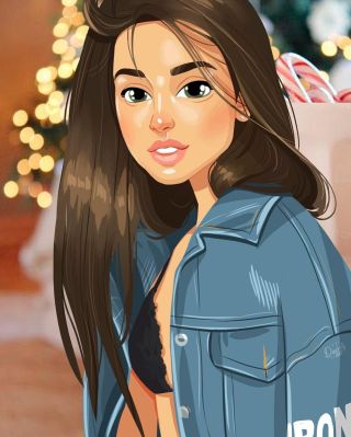 Татарка рисунок