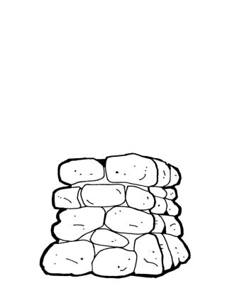 Камень раскраска