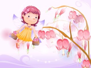 Феечка рисунок