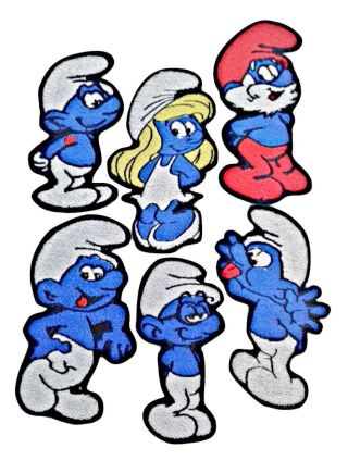 Рисунок смурфики