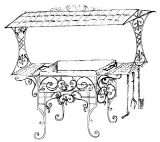 Мангал рисунок