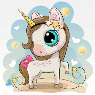 Единорожка рисунок