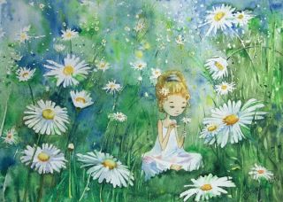 Летнее утро рисунок