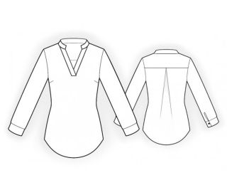 Трафарет рубашки