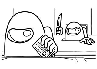 Раскраска амогусы