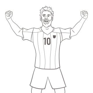 Раскраска игрок