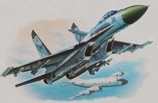 Рисунок истребителя