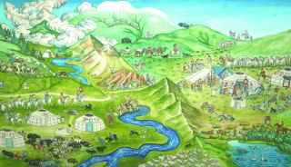 Рисунок местности