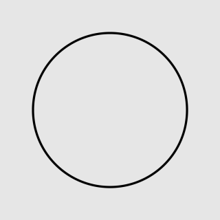 Круг трафарет