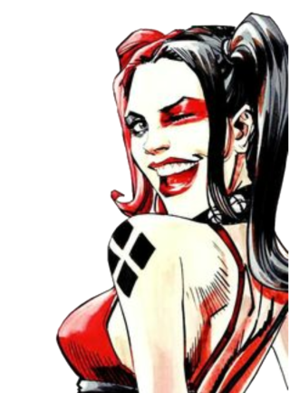 Харли квинн эскиз