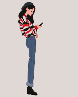 Рисунки персонажей