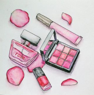 Рисунок косметика