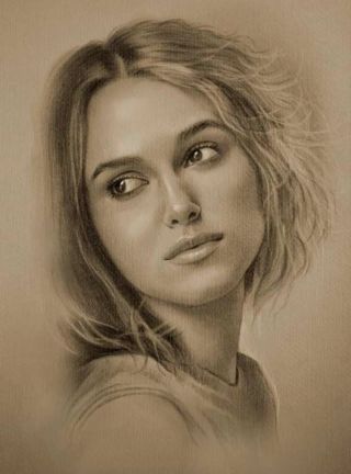 Актриса рисунок