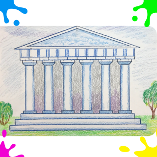 Древняя греция рисунок