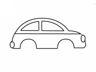 Машина без колес раскраска