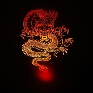 Рисунок дракона китайского
