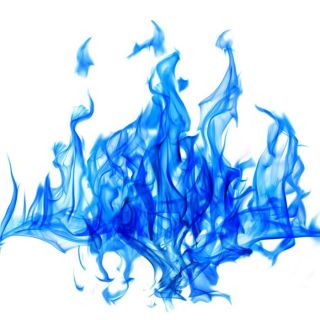 Огонь синий рисунок